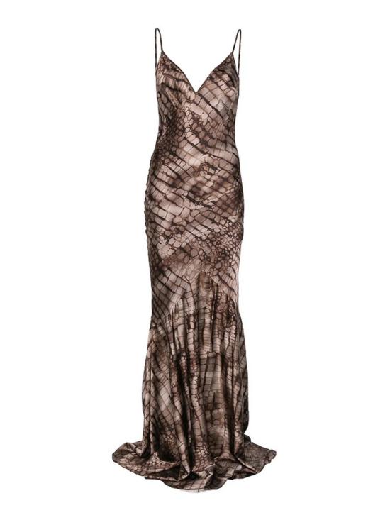 26SS 엘리자베타프랜치 미디 스커트 ABR3061E2644 Brown