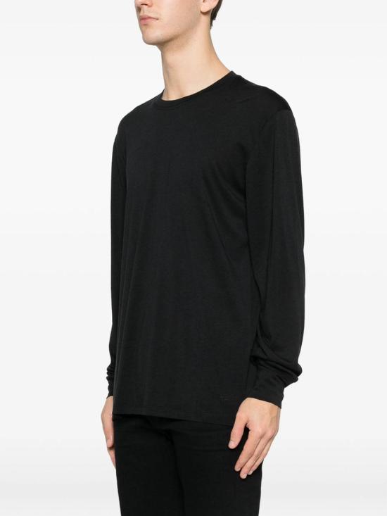 26SS 톰포드 긴팔 티셔츠 JMT012JCL006NAA Black - TOMFORD