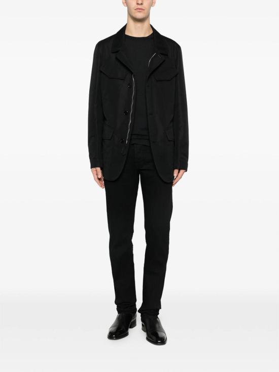 26SS 톰포드 긴팔 티셔츠 JMT012JCL006NAA Black - TOMFORD