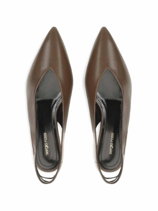 26SS 세르지오로시 힐/펌프스 B13200MMVN131102531 Beige - SERGIO ROSSI