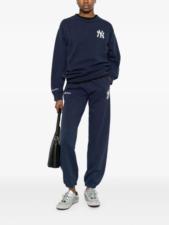 26SS 스포티앤리치 긴팔 티셔츠 ST071610300BLDKNAV Blue - SPORTY & RICH