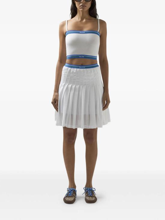 26SS 지씨디에스 미디 스커트 C1WEQM231J003 White - GCDS