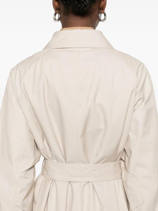 26SS 막스마라 더 큐브 트렌치 코트 MTCCTRENCH251002 White - MAXMARA THE CUBE