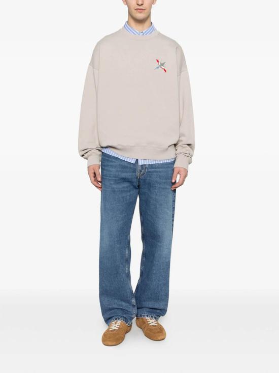 26SS 악셀 아리가토 긴팔 티셔츠 A3457006MICROBEESTONE Beige - AXEL ARIGATO