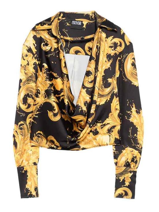 26SS 베르사체 셔츠 80HAL212NS820G89 Black