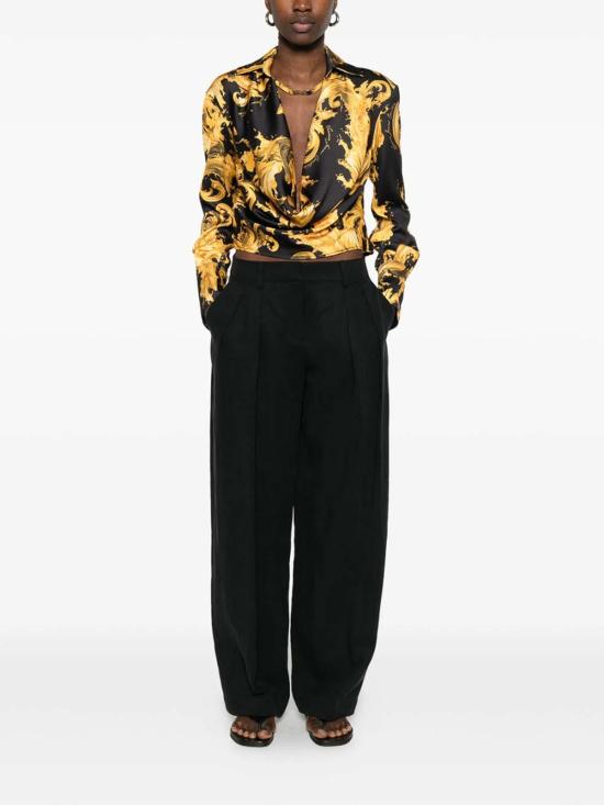 26SS 베르사체 셔츠 80HAL212NS820G89 Black - VERSACE