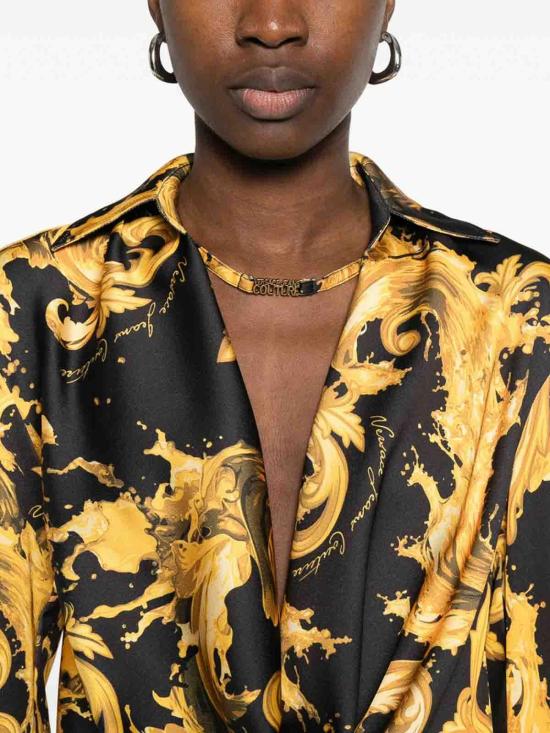 26SS 베르사체 셔츠 80HAL212NS820G89 Black - VERSACE