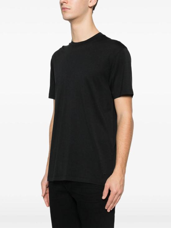 26FW 톰포드 반팔 티셔츠 JMT012JCS004NAA Black - TOMFORD