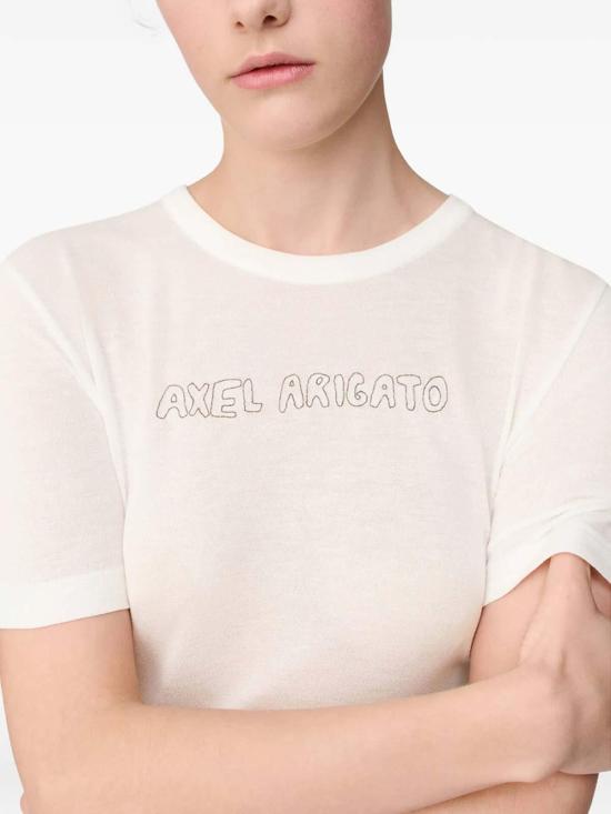 26SS 악셀 아리가토 반팔 티셔츠 A3826002ARIGATOWHITE White - AXEL ARIGATO
