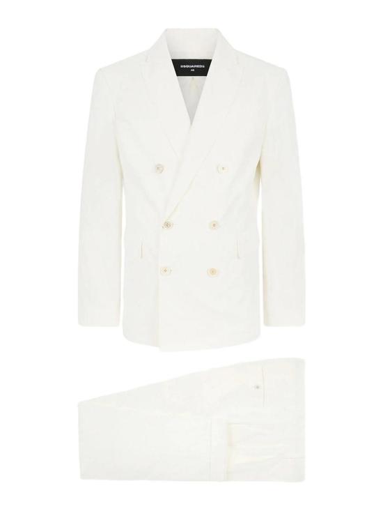 26SS 디스퀘어드2 수트 세트 D35457S74FT0500100 White