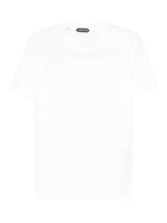 26SS 톰포드 반팔 티셔츠 JMT012JCS004WAB White
