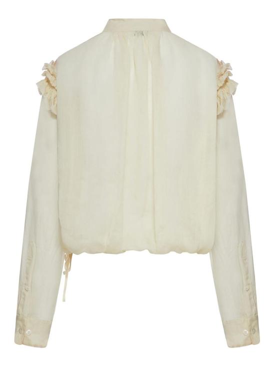26SS 드리스 반 노튼 블라우스 2610107453112000 White - DRIES VAN NOTEN