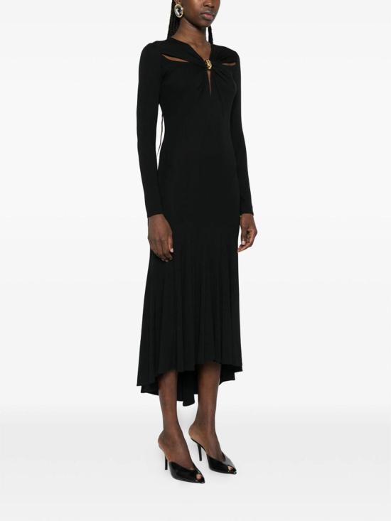 26SS 엘리자베타프랜치 미디 스커트 AB88561E2110 Black - ELISABETTA FRANCHI