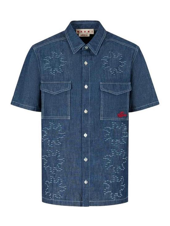 26SS 마르니 데님 셔츠 USCY72CUJU0032S4PCB74 Blue