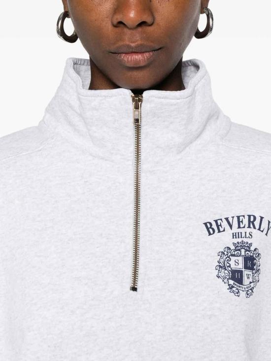 26SS 스포티앤리치 스웨터 ST09364256GYHEGRE Grey - SPORTY & RICH