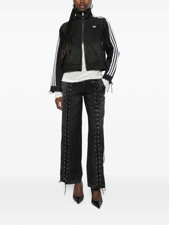 26SS 아디다스 파이어버드 데님 레이싱 트랙 팬츠 KS3878 Black - ADIDAS