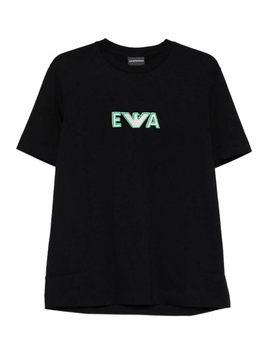 26SS 엠포리오 아르마니 반팔 티셔츠 AF13715EM005233UC001 Black