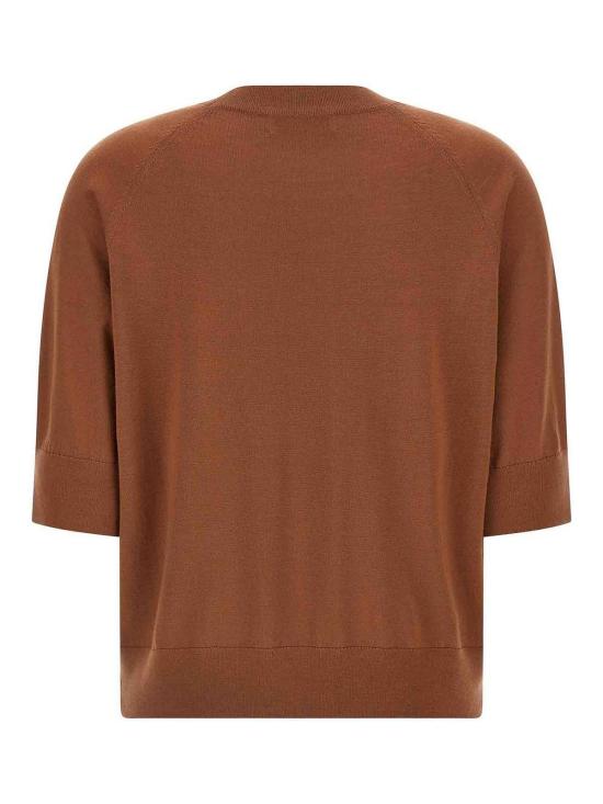 26SS 드리스 반 노튼 반팔 티셔츠 2610112003700700 Brown - DRIES VAN NOTEN