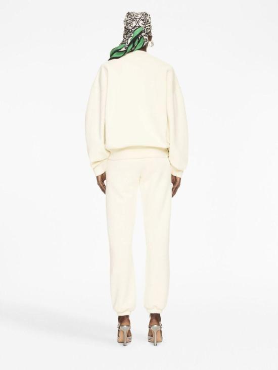  오프화이트 스웨터 OWBA075F23JER0066110 Cream - OFF WHITE