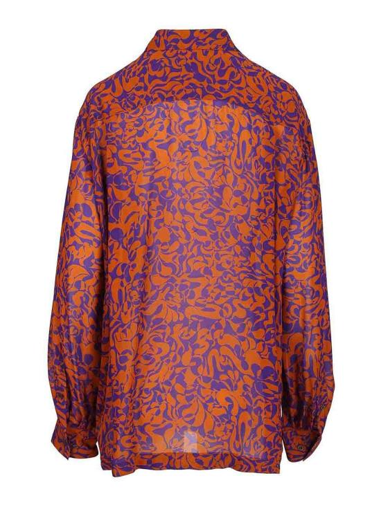 26SS 드리스 반 노튼 셔츠 2611307513006350 Orange - DRIES VAN NOTEN