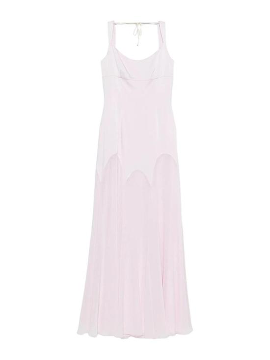 26SS 알렉산더 맥퀸 미디 스커트 852927QEAAL5147 Nude Neutrals