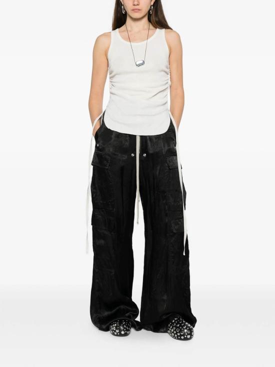 26SS 앤 드뮐미스터 민소매 티셔츠 B0011982FA659003 White - ANN DEMEULEMEESTER