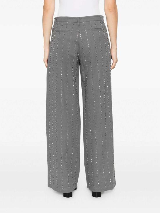 26SS 핑코 스트레이트 팬츠 106239A324K05 Grey - PINKO