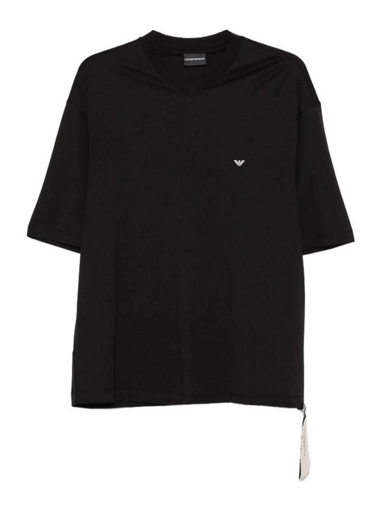 26SS 엠포리오 아르마니 반팔 티셔츠 AF24470EM005277UC001 Black