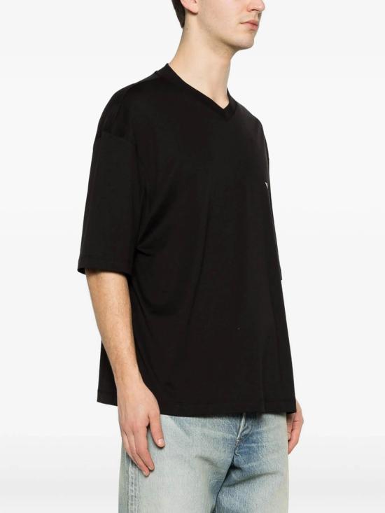 26SS 엠포리오 아르마니 반팔 티셔츠 AF24470EM005277UC001 Black - EMPORIO ARMANI
