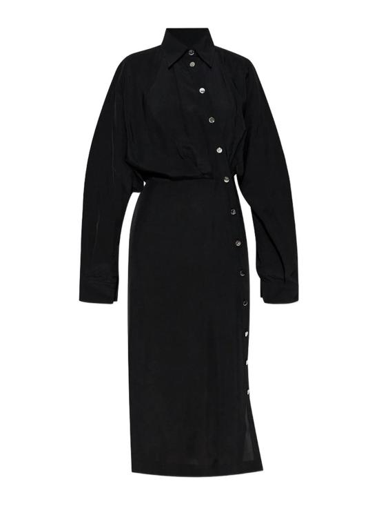 25FW 스포트막스 미디 원피스 MARANTA014003 Black