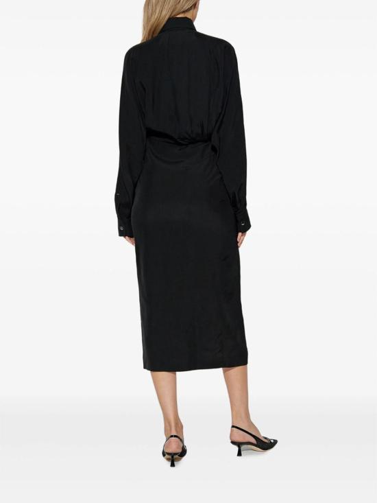 25FW 스포트막스 미디 원피스 MARANTA014003 Black - SPORTMAX
