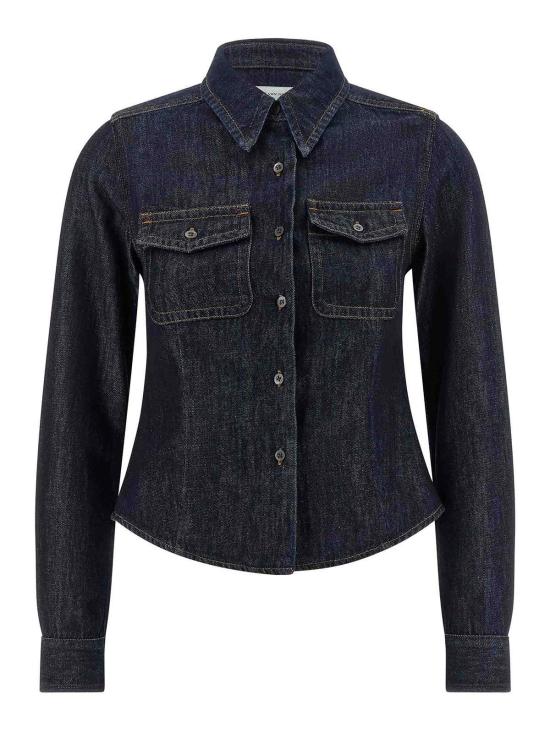 26SS 드리스 반 노튼 셔츠 2611307323385500 Blue