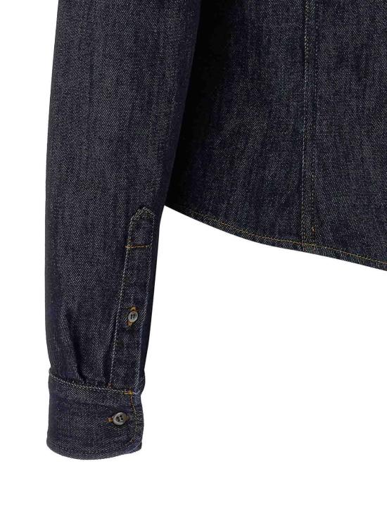 26SS 드리스 반 노튼 셔츠 2611307323385500 Blue - DRIES VAN NOTEN