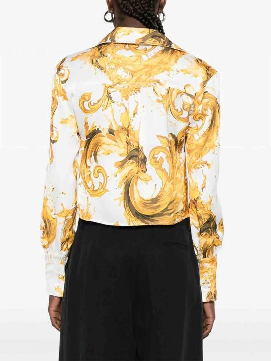 26SS 베르사체 셔츠 80HAL212NS820G03 White - VERSACE