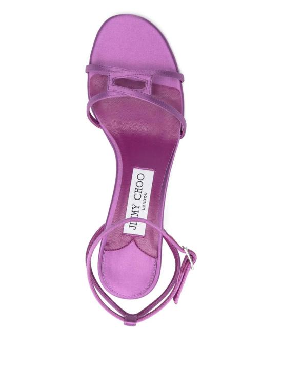 26SS 지미추 샌들 1998LEO65SATVIORC Purple - JIMMY CHOO