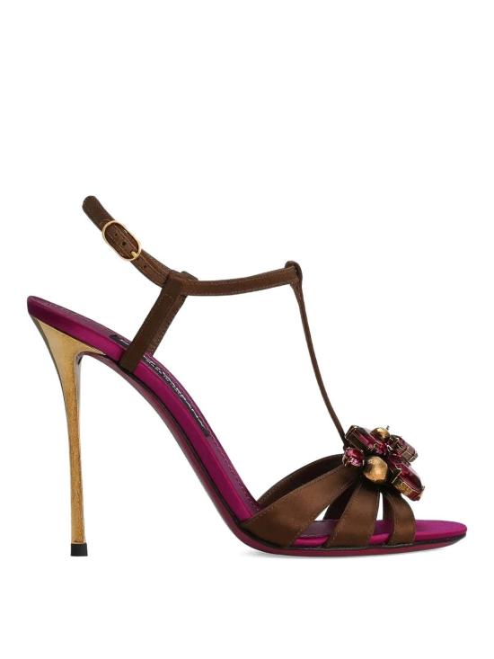 26SS 돌체앤가바나 KEIRA 2.0 새틴 샌들힐 CR1959A65178W113 Multicolour