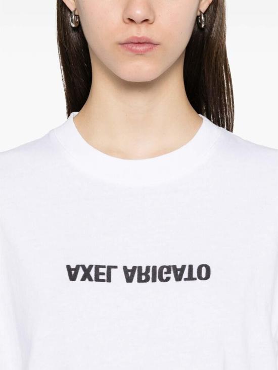 26SS 악셀 아리가토 반팔 티셔츠 A3021001DISTORTWHITE White - AXEL ARIGATO