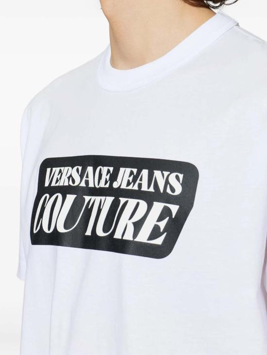 26SS 베르사체 반팔 티셔츠 80GAHT17CJ00T003 White - VERSACE