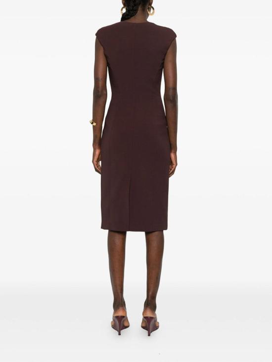 26SS 엘리자베타프랜치 미디 스커트 AB90061E2644 Brown - ELISABETTA FRANCHI
