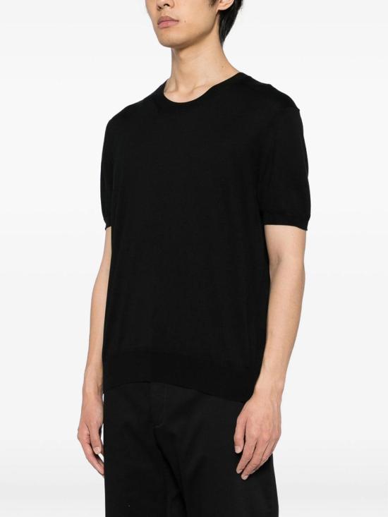26SS 톰포드 반팔 티셔츠 YMC040KCS026NAA Black - TOMFORD