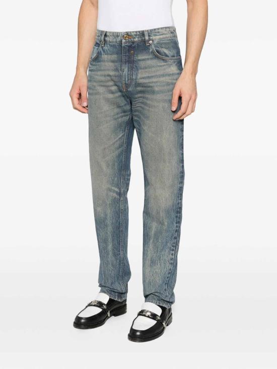 26SS 발망 데님 팬츠 GH1MI043DG106AW Blue - BALMAIN