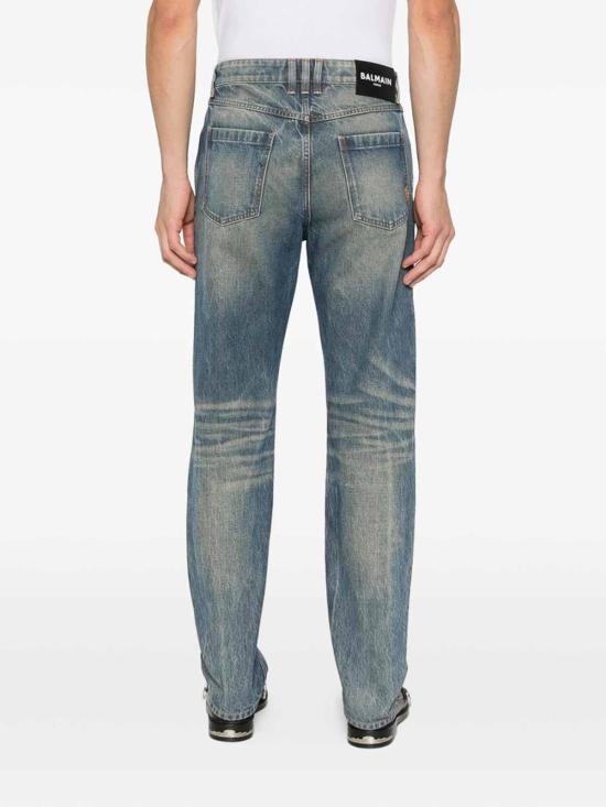 26SS 발망 데님 팬츠 GH1MI043DG106AW Blue - BALMAIN
