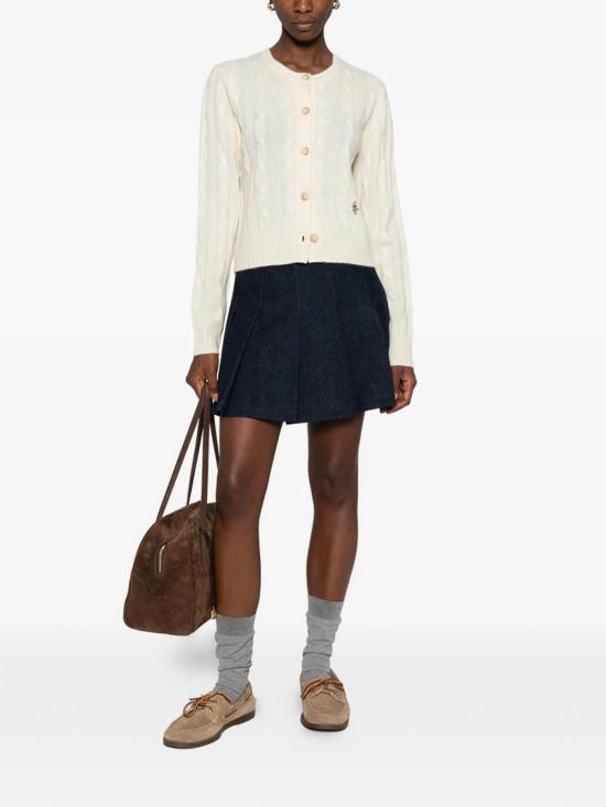 26SS 스포티앤리치 탑 CA00365302WHECRU White - SPORTY & RICH