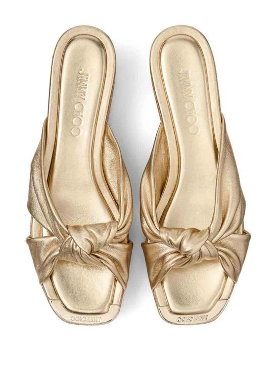 26SS 지미추 샌들 AVENUEWEDGE50MNAGOLD Gold - JIMMY CHOO
