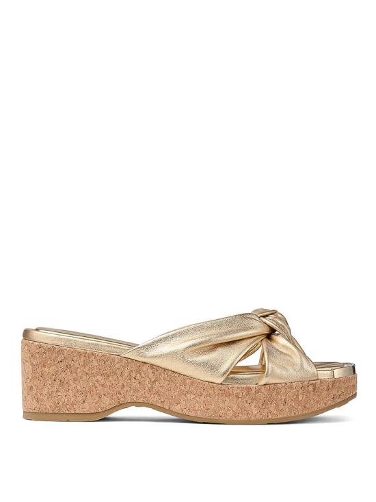 26SS 지미추 샌들 AVENUEWEDGE50MNAGOLD Gold