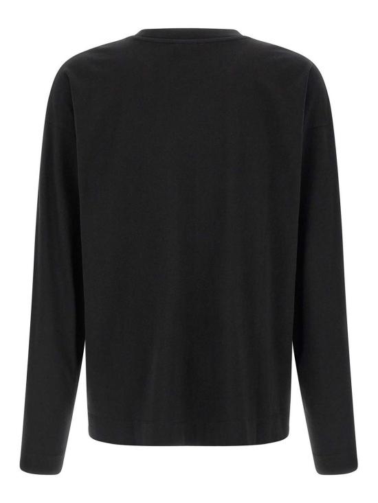 26SS 드리스 반 노튼 긴팔 티셔츠 2610211123603900 Black - DRIES VAN NOTEN