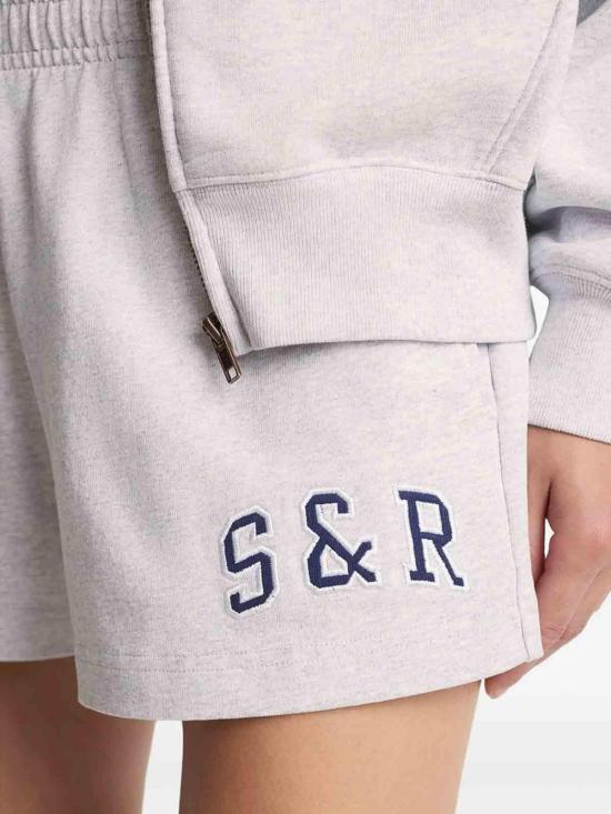 26SS 스포티앤리치 숏팬츠 SH03764082GYHEGRE Grey - SPORTY & RICH