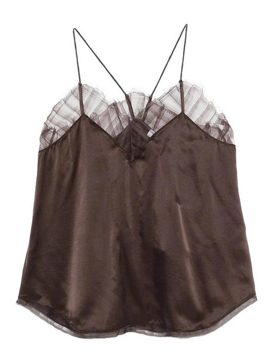 26SS 이로 민소매 티셔츠 BERWINWP16BR063 Brown