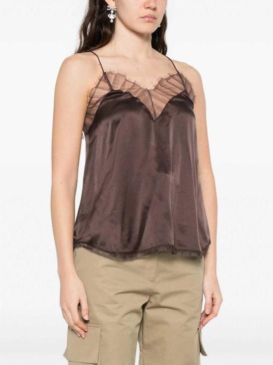 26SS 이로 민소매 티셔츠 BERWINWP16BR063 Brown - IRO