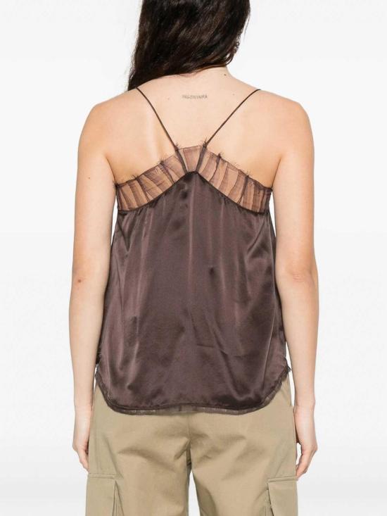 26SS 이로 민소매 티셔츠 BERWINWP16BR063 Brown - IRO